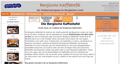 Desktop Screenshot of bergische-kaffeetafel.info