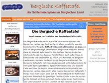 Tablet Screenshot of bergische-kaffeetafel.info